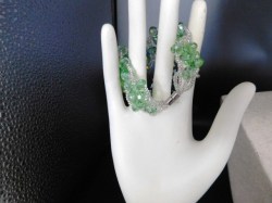 green pink bracelet a